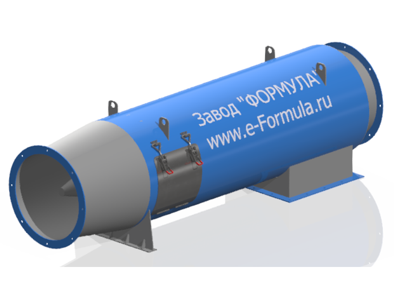 Циклон-искрогаситель прямоточный ЦГ-10 e-Formula.ru
