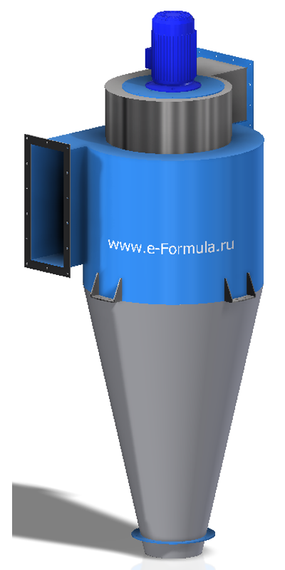 Циклон с вентилятором ЦКФ-800 e-Formula.ru